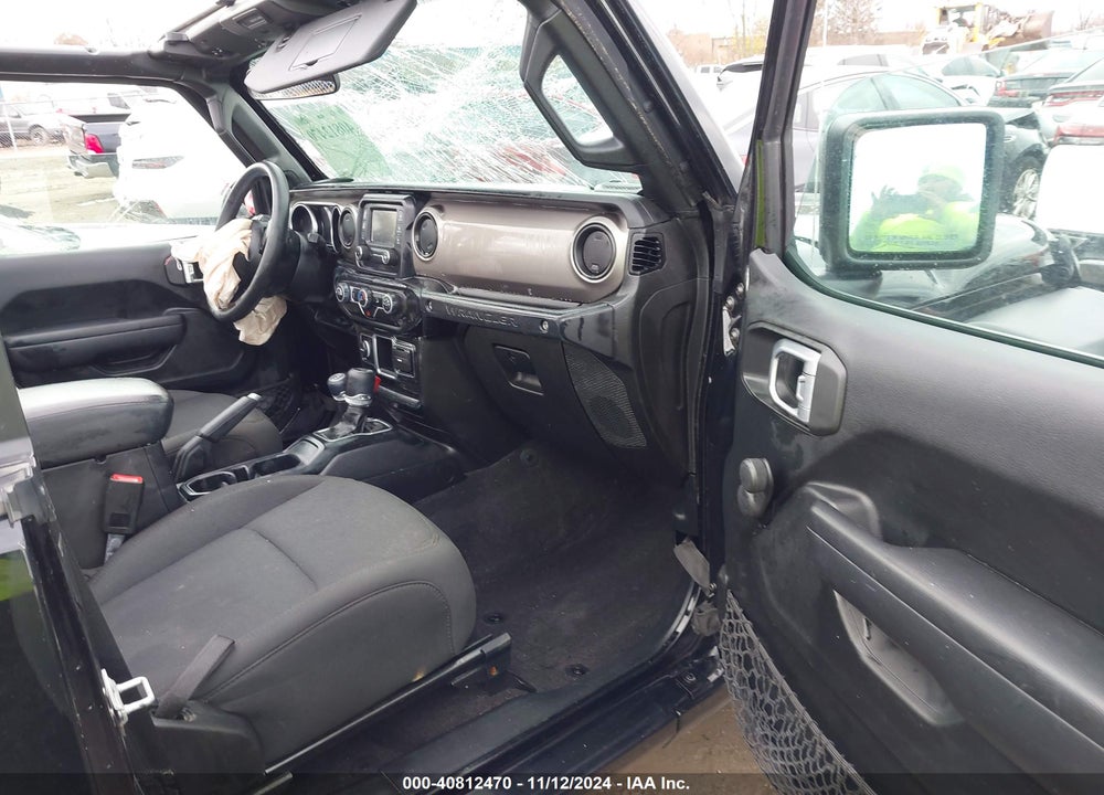 2021 JEEP WRANGLER SPORT 4X4 VIN: 1C4HJXAGXMW502473