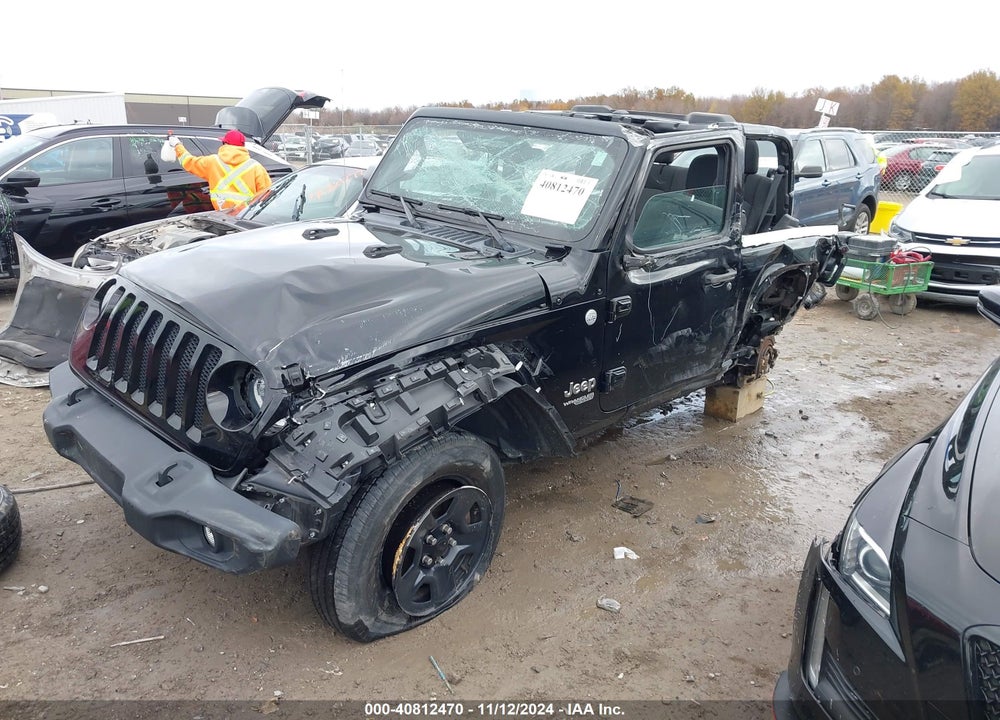 2021 JEEP WRANGLER SPORT 4X4 VIN: 1C4HJXAGXMW502473
