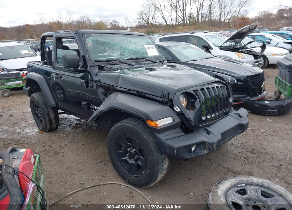 2021 JEEP WRANGLER SPORT 4X4 VIN: 1C4HJXAGXMW502473