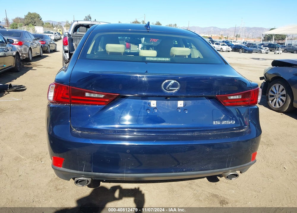 2014 LEXUS IS 250 VIN: JTHBF1D22E5035804