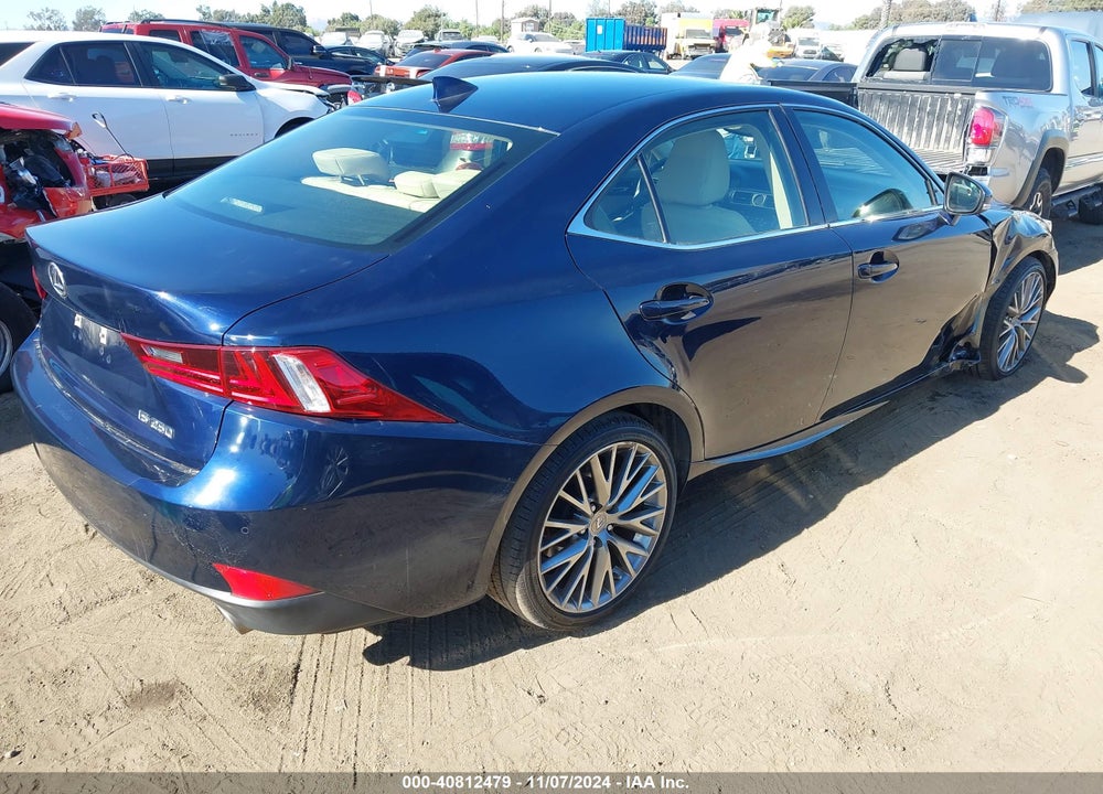 2014 LEXUS IS 250 VIN: JTHBF1D22E5035804