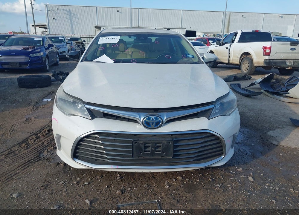 2017 TOYOTA AVALON HYBRID LIMITED VIN: 4T1BD1EBXHU058761