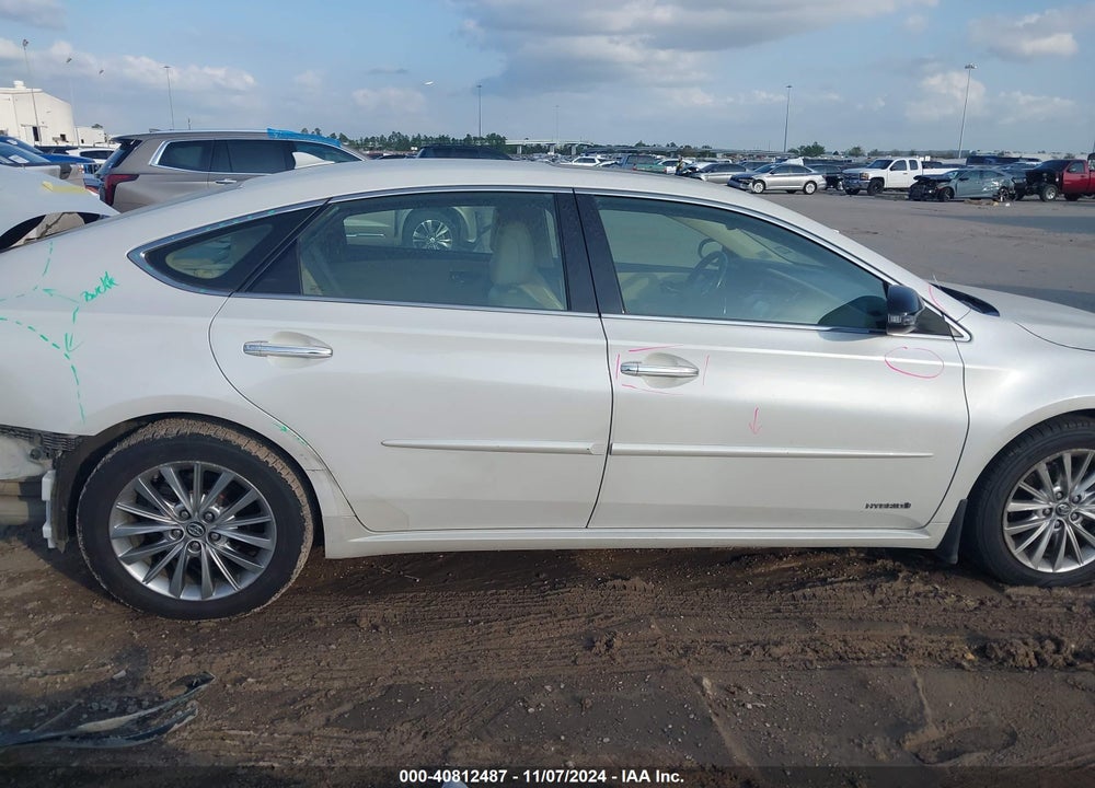 2017 TOYOTA AVALON HYBRID LIMITED VIN: 4T1BD1EBXHU058761