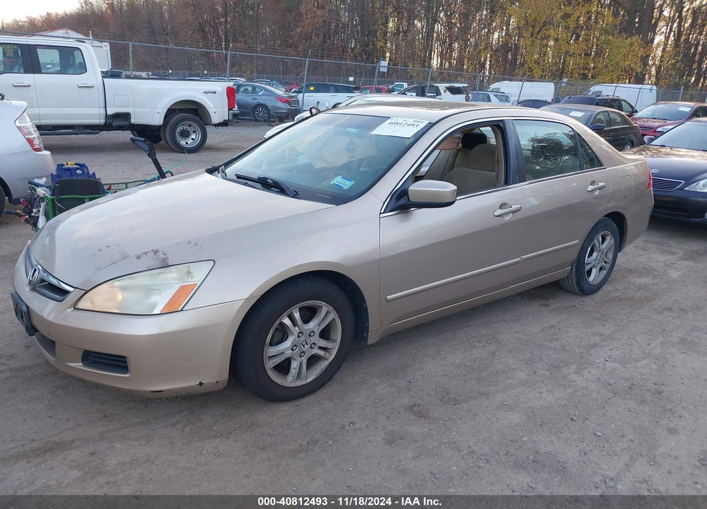 2006 HONDA ACCORD 2.4 EX VIN: 1HGCM56726A166785