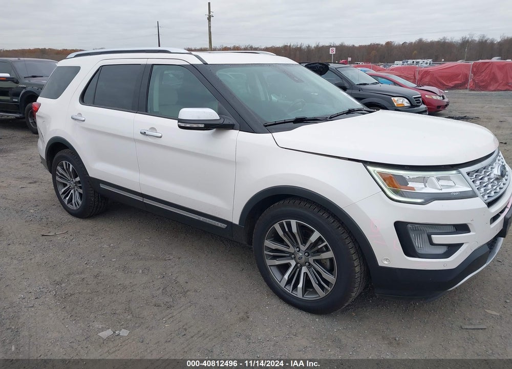 2017 FORD EXPLORER PLATINUM VIN: 1FM5K8HT7HGA56013