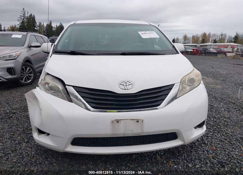 2012 TOYOTA SIENNA LE 7 PASSENGER VIN: 5TDJK3DCXCS047137