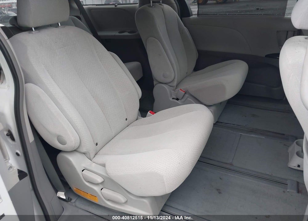 2012 TOYOTA SIENNA LE 7 PASSENGER VIN: 5TDJK3DCXCS047137