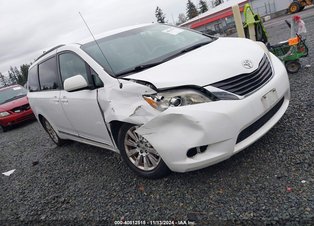 2012 TOYOTA SIENNA LE 7 PASSENGER VIN: 5TDJK3DCXCS047137