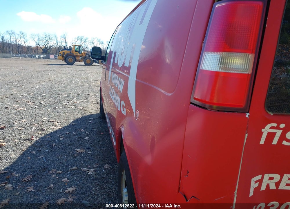 2008 CHEVROLET EXPRESS WORK VAN VIN: 1GCFG15X381123489