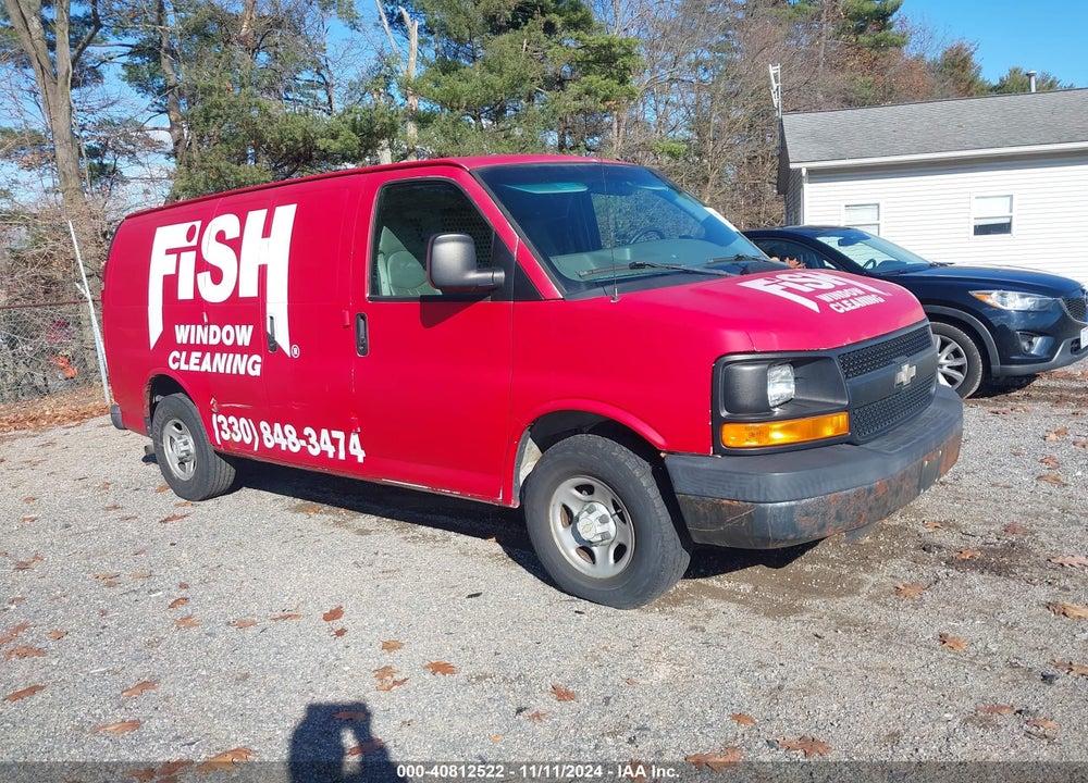 2008 CHEVROLET EXPRESS WORK VAN VIN: 1GCFG15X381123489