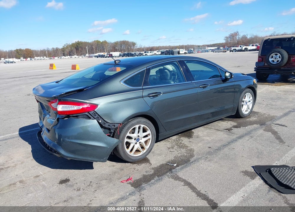 2016 FORD FUSION SE VIN: 3FA6P0HD3GR201906
