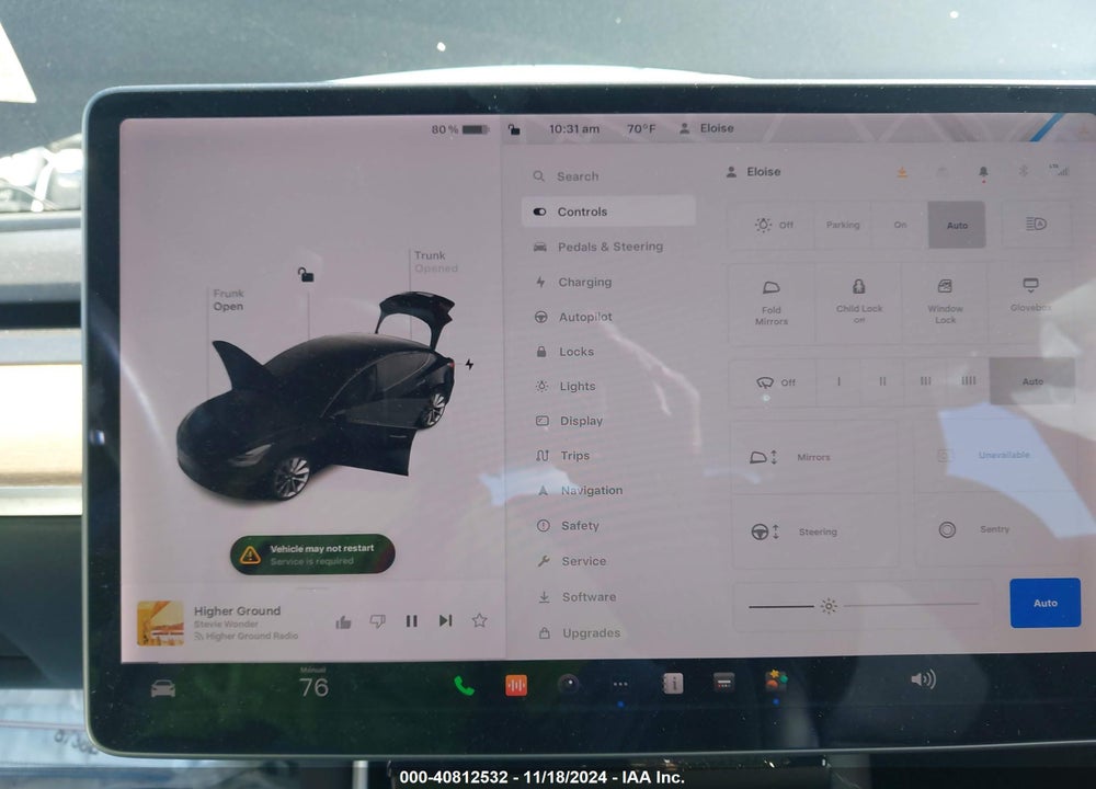 2018 TESLA MODEL 3 LONG RANGE/MID RANGE VIN: 5YJ3E1EA7JF176181