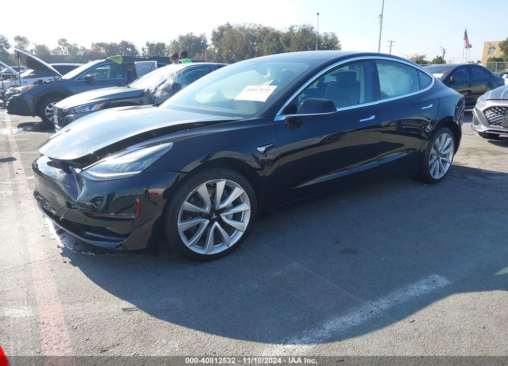 2018 TESLA MODEL 3 LONG RANGE/MID RANGE VIN: 5YJ3E1EA7JF176181