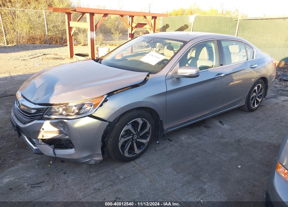 2017 HONDA ACCORD EX-L V6 VIN: 1HGCR3F88HA025740
