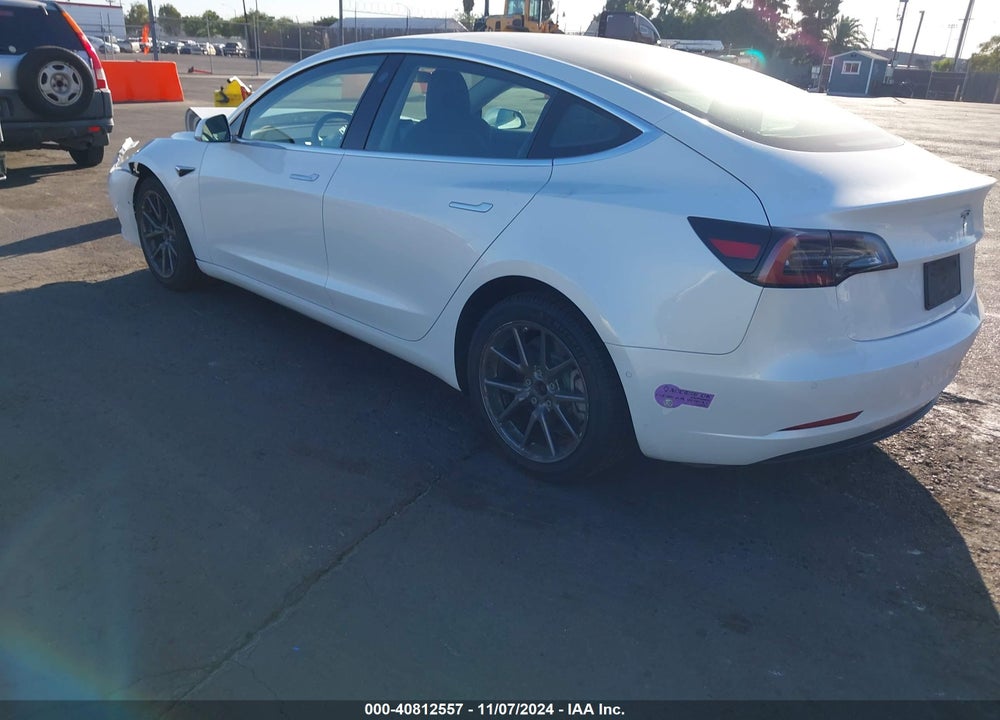 2019 TESLA MODEL 3 LONG RANGE/MID RANGE/STANDARD RANGE/STANDARD RANGE PLUS VIN: 5YJ3E1EAXKF397100
