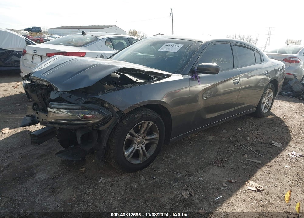 2016 DODGE CHARGER SE VIN: 2C3CDXBGXGH203802