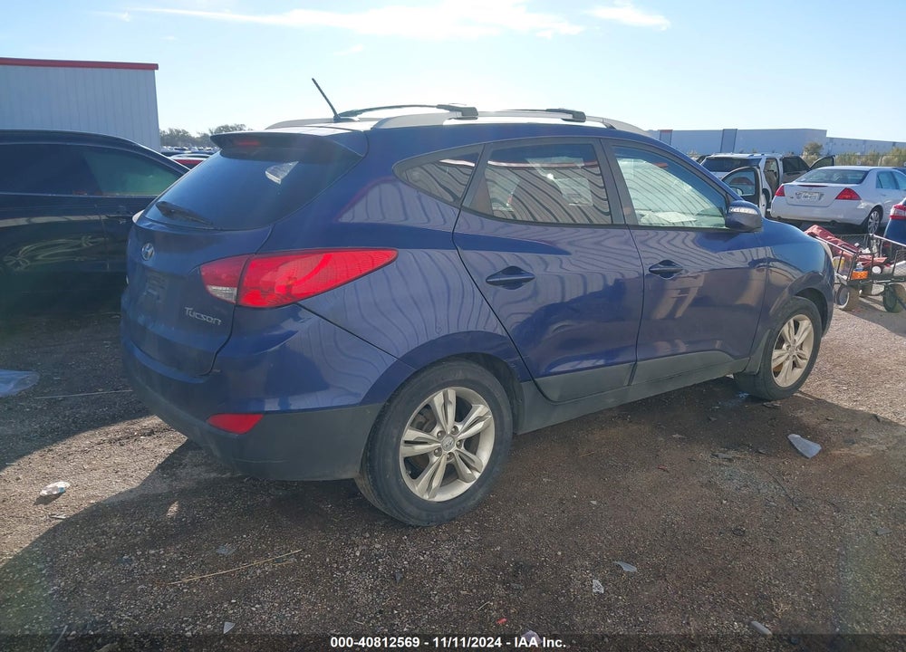 2012 HYUNDAI TUCSON GLS VIN: KM8JU3AC3CU361315