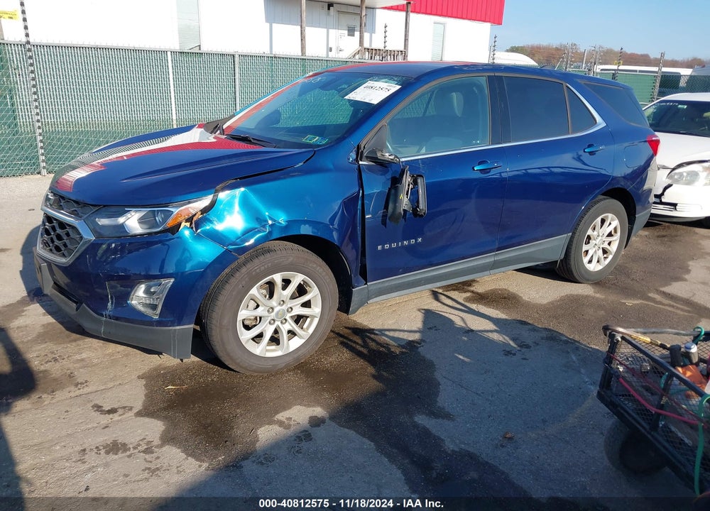2019 CHEVROLET EQUINOX LT VIN: 2GNAXUEV8K6209340