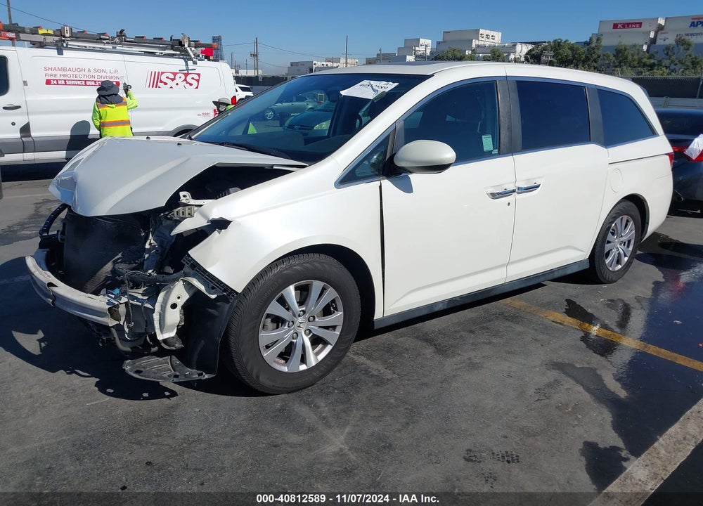 2015 HONDA ODYSSEY EX-L VIN: 5FNRL5H61FB099359