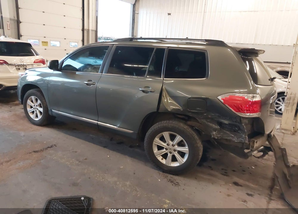 2012 TOYOTA HIGHLANDER SE V6 VIN: 5TDBK3EH3CS107015