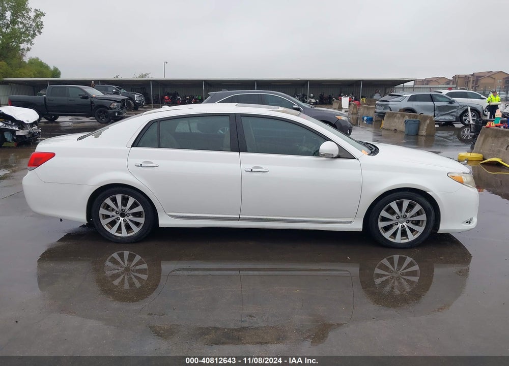 2011 TOYOTA AVALON LIMITED VIN: 4T1BK3DB7BU398749