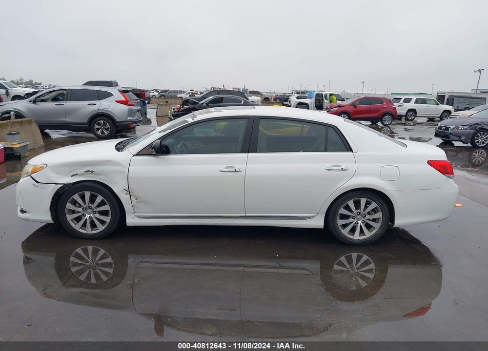 2011 TOYOTA AVALON LIMITED VIN: 4T1BK3DB7BU398749