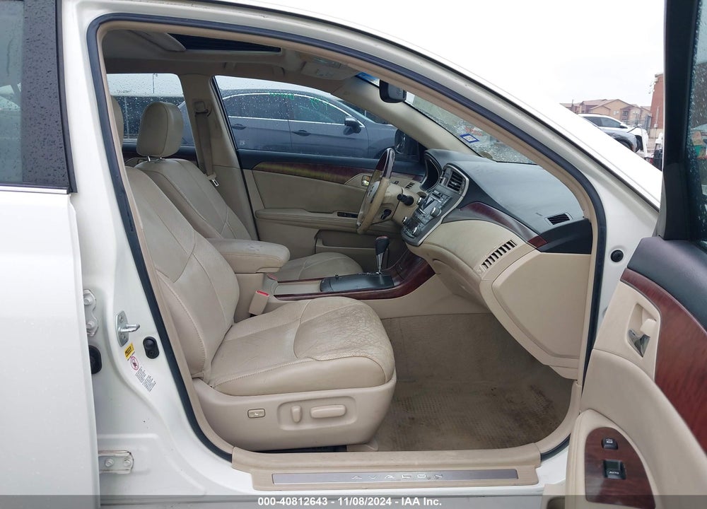 2011 TOYOTA AVALON LIMITED VIN: 4T1BK3DB7BU398749