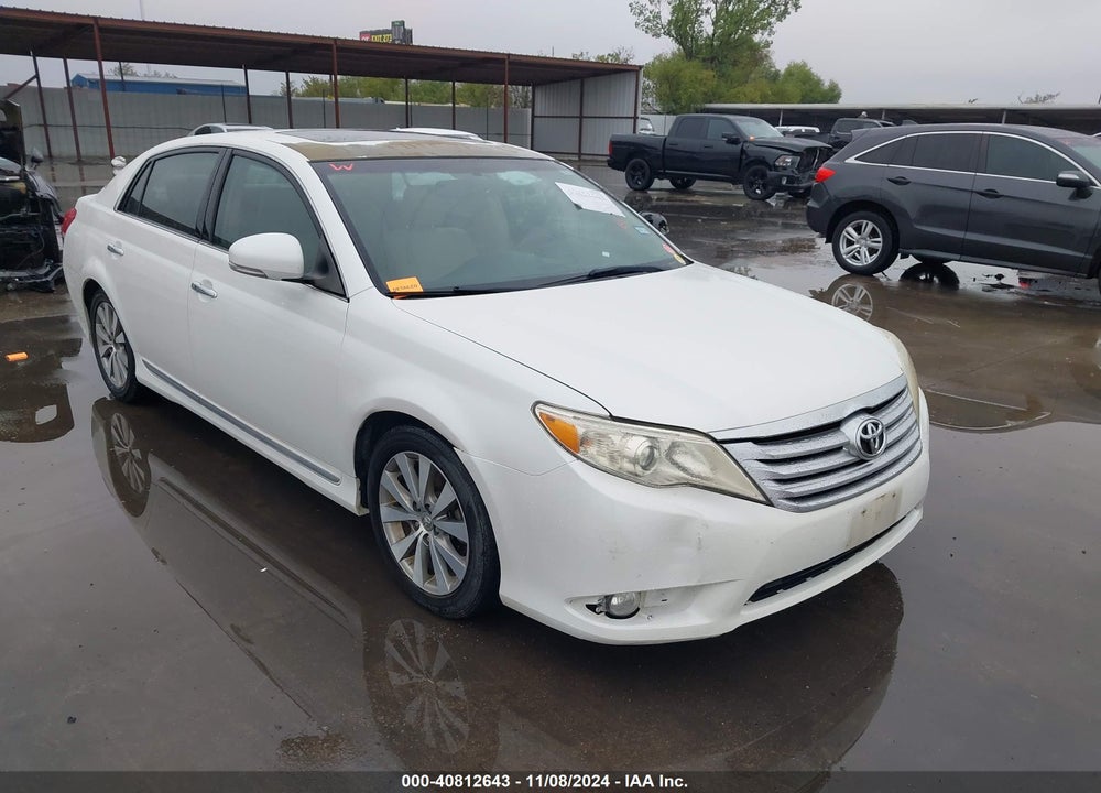 2011 TOYOTA AVALON LIMITED VIN: 4T1BK3DB7BU398749