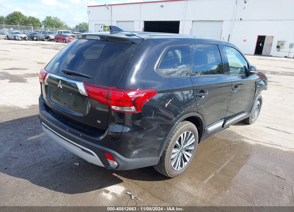 2020 MITSUBISHI OUTLANDER SE 2.4 VIN: JA4AD3A33LZ039498