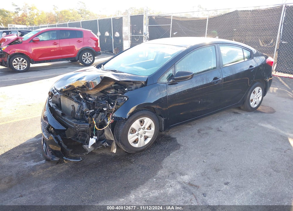 2016 KIA FORTE LX VIN: KNAFK4A65G5496597