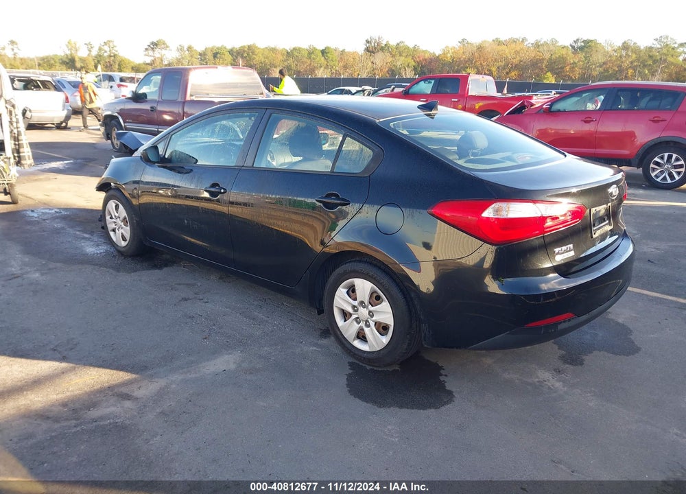 2016 KIA FORTE LX VIN: KNAFK4A65G5496597