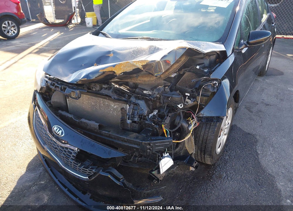 2016 KIA FORTE LX VIN: KNAFK4A65G5496597
