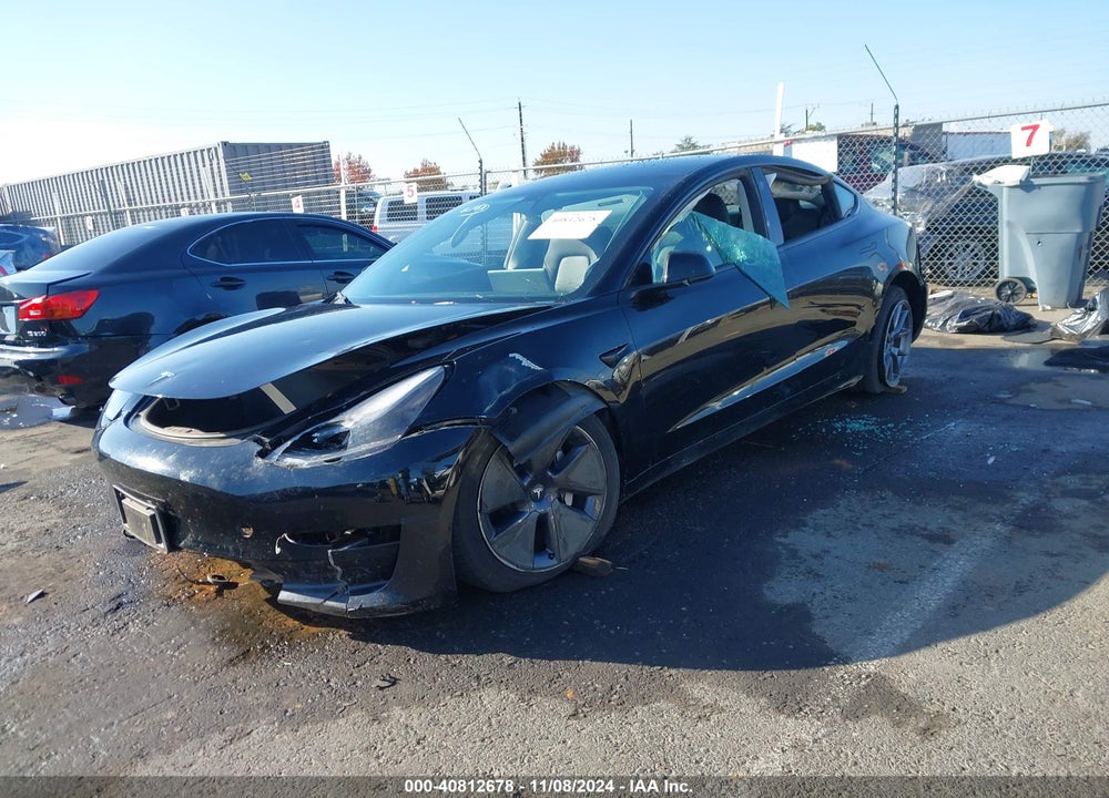 2023 TESLA MODEL 3 REAR-WHEEL DRIVE VIN: 5YJ3E1EA3PF458102