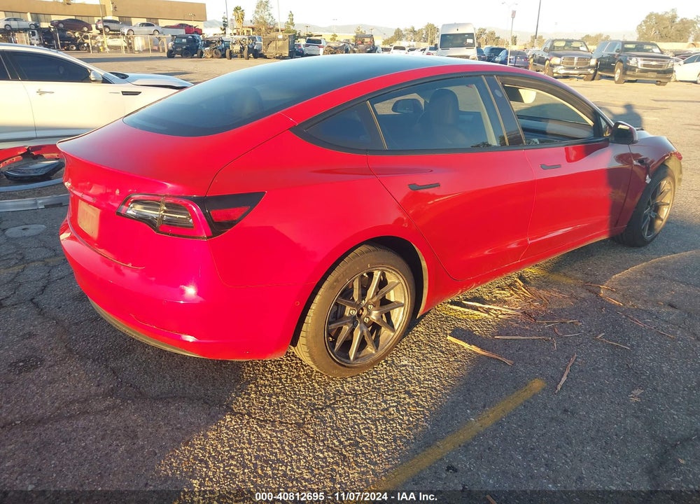 2018 TESLA MODEL 3 LONG RANGE/PERFORMANCE VIN: 5YJ3E1EB1JF112694