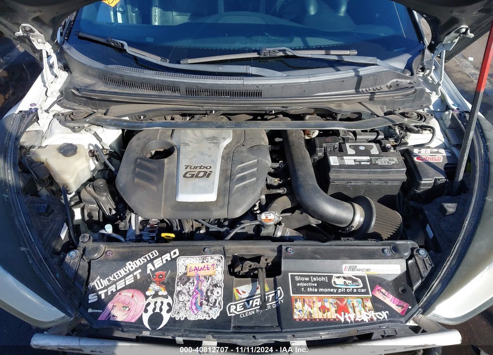 2016 HYUNDAI VELOSTER TURBO VIN: KMHTC6AE1GU249133