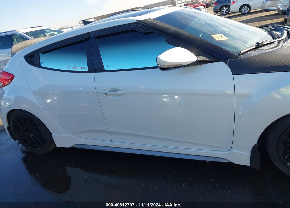 2016 HYUNDAI VELOSTER TURBO VIN: KMHTC6AE1GU249133