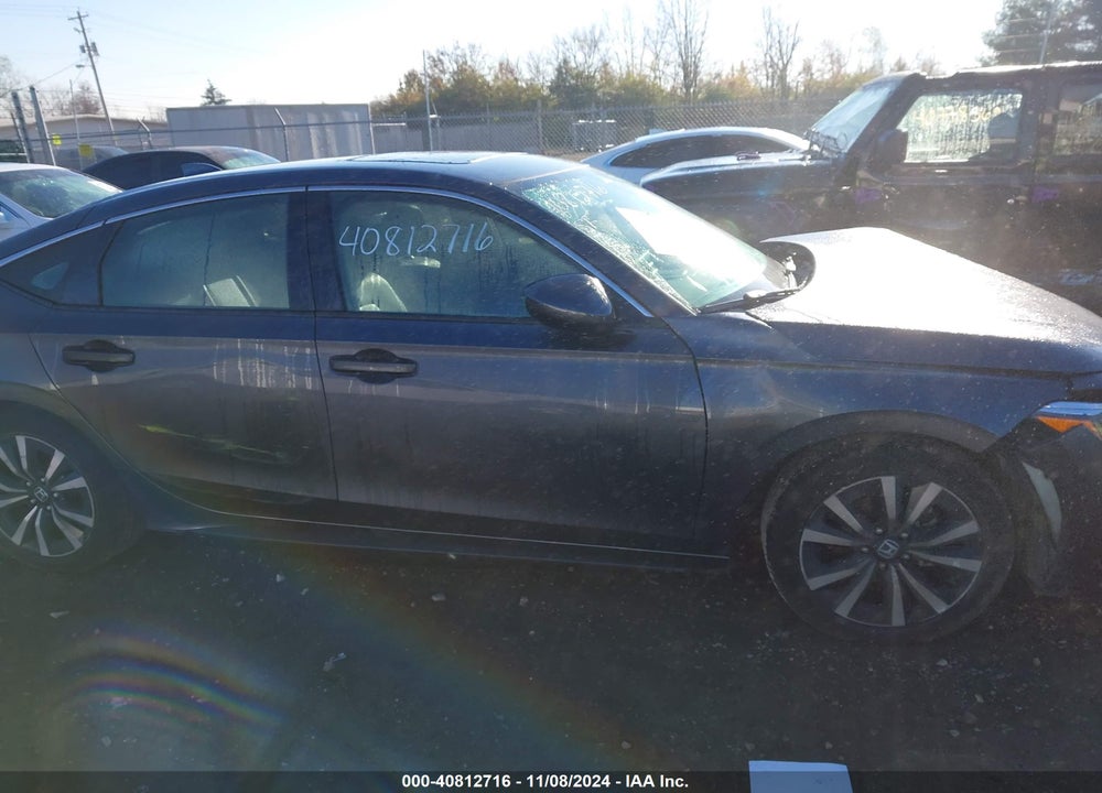 2023 HONDA CIVIC EX-L /EX-L W/O BSI VIN: 19XFL1H75PE017659
