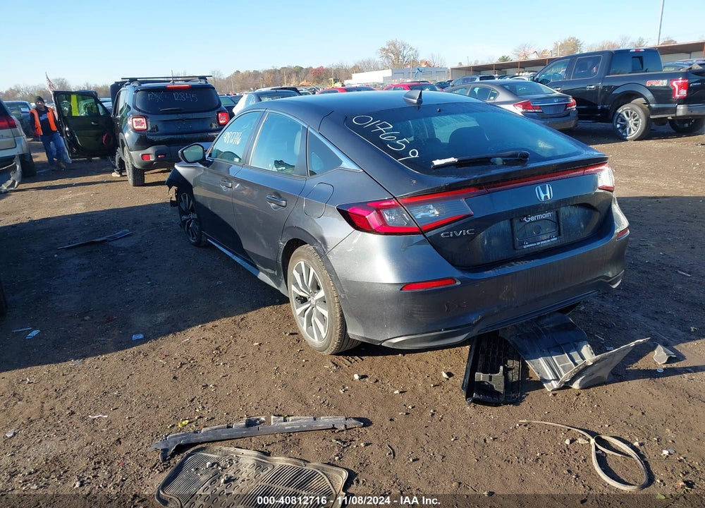 2023 HONDA CIVIC EX-L /EX-L W/O BSI VIN: 19XFL1H75PE017659