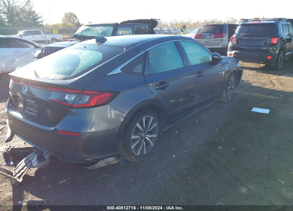 2023 HONDA CIVIC EX-L /EX-L W/O BSI VIN: 19XFL1H75PE017659