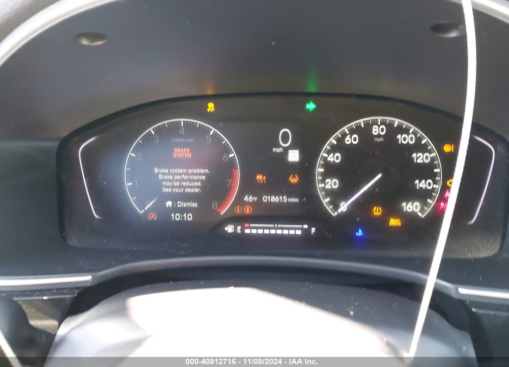 2023 HONDA CIVIC EX-L /EX-L W/O BSI VIN: 19XFL1H75PE017659