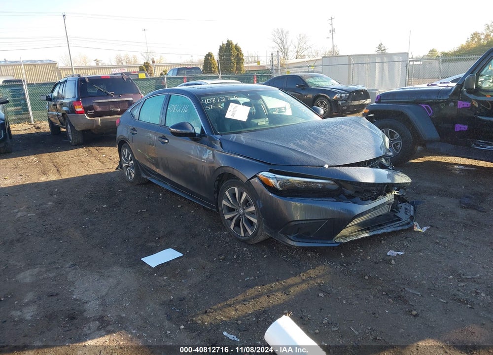 2023 HONDA CIVIC EX-L /EX-L W/O BSI VIN: 19XFL1H75PE017659
