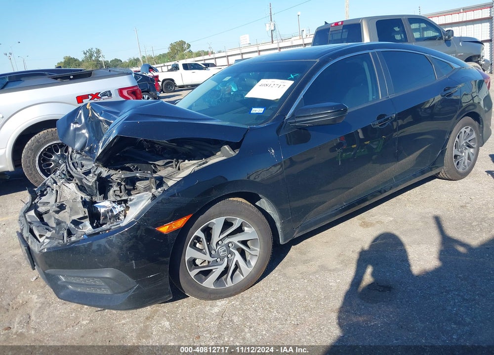 2018 HONDA CIVIC EX VIN: 2HGFC2F76JH547547