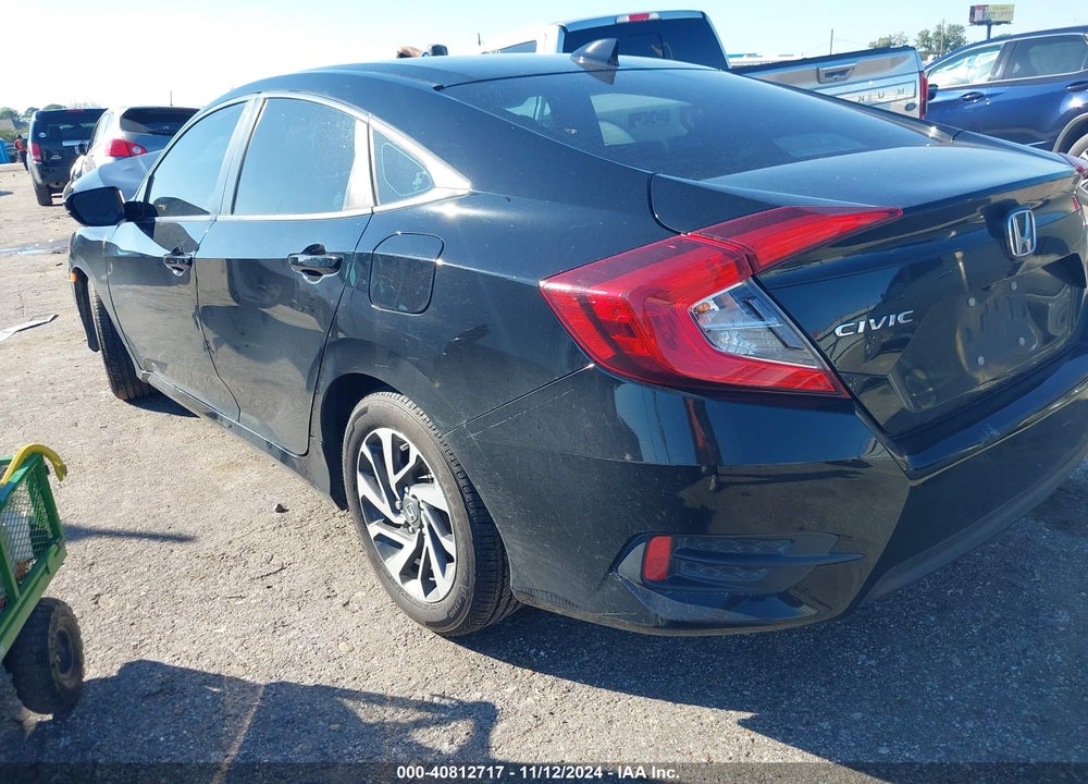 2018 HONDA CIVIC EX VIN: 2HGFC2F76JH547547