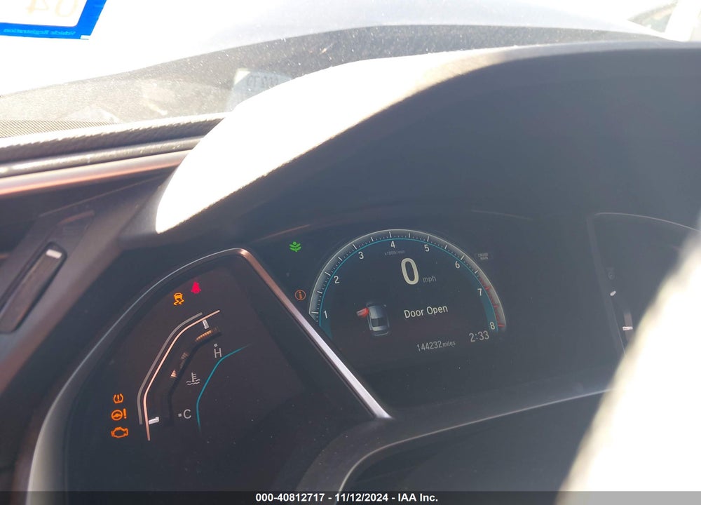 2018 HONDA CIVIC EX VIN: 2HGFC2F76JH547547