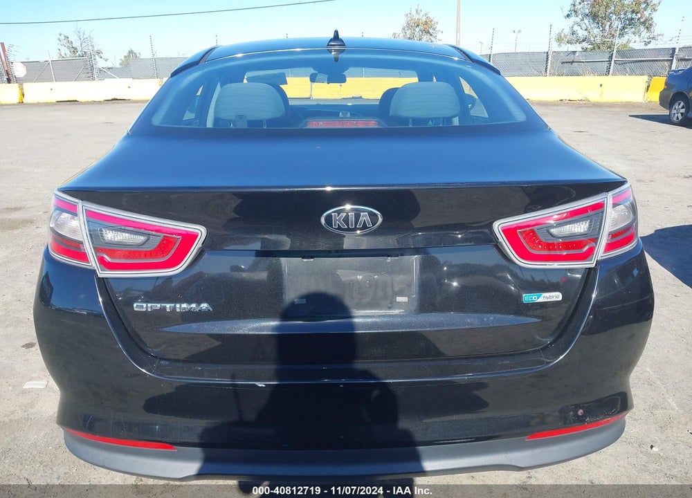2016 KIA OPTIMA HYBRID VIN: KNAGM4AD3G5099550