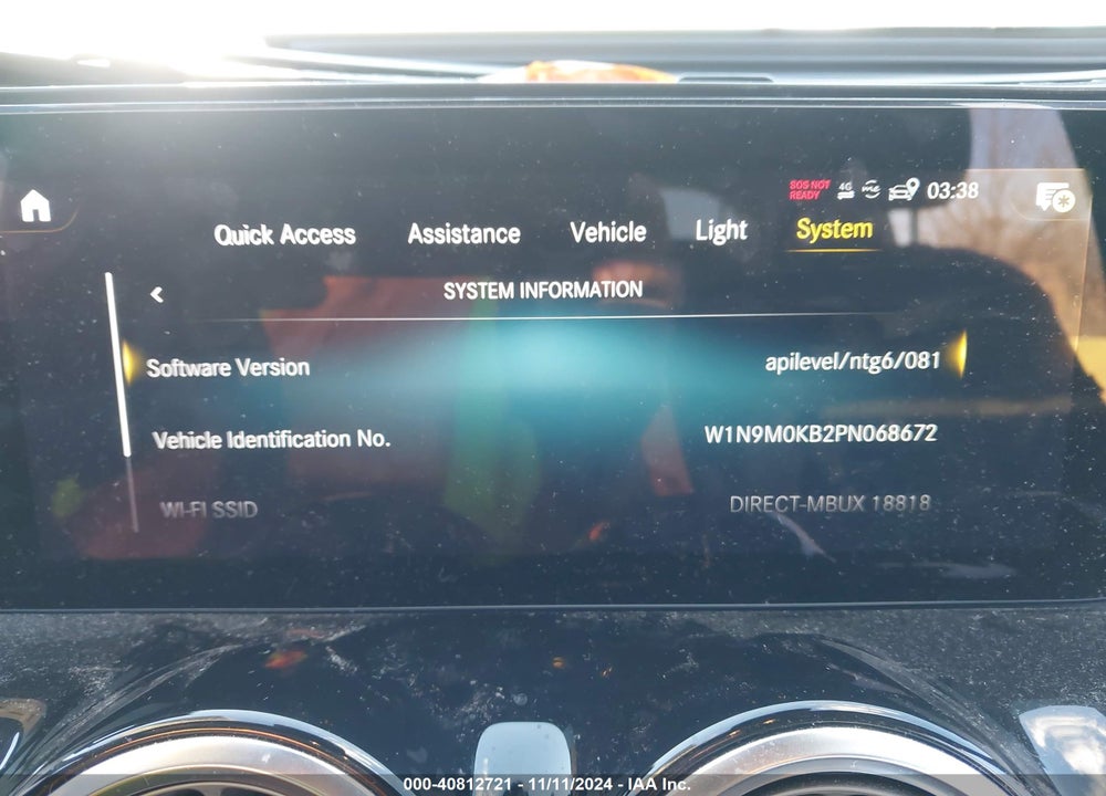2023 MERCEDES-BENZ EQB 300 SUV VIN: W1N9M0KB2PN068672