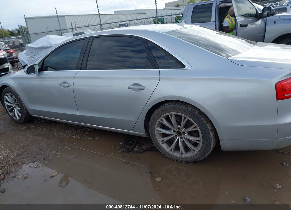 2012 AUDI A8 L VIN: WAURVAFD5CN028972
