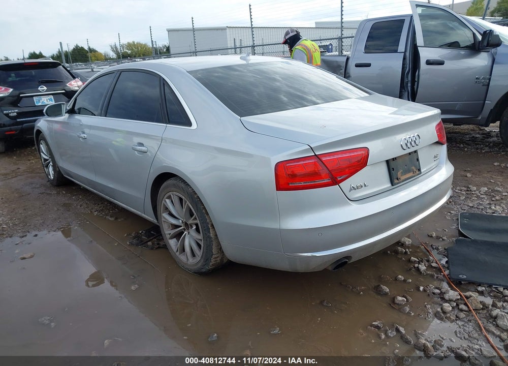 2012 AUDI A8 L VIN: WAURVAFD5CN028972