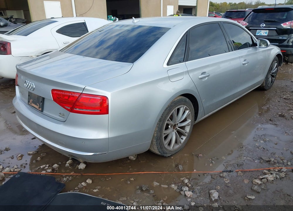 2012 AUDI A8 L VIN: WAURVAFD5CN028972
