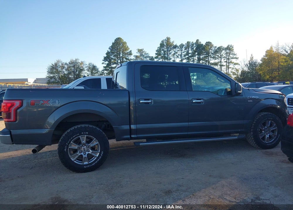 2016 FORD F-150 XLT VIN: 1FTEW1EF8GKF80619